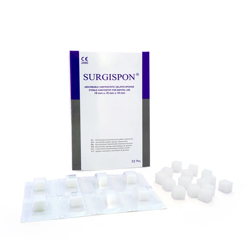 [A00165835] - SURGISPON Spugna di gelatina emostatica [10x10x10mm] riassorbibile sterile Perfecto