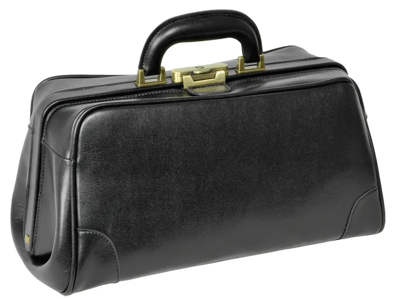 [A00099229] - borsa florida pelle nera Gima