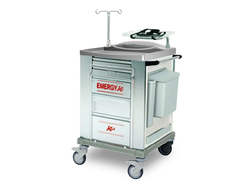 [A00168340] - 45695 Carrello Emergenza Inox Small Gima