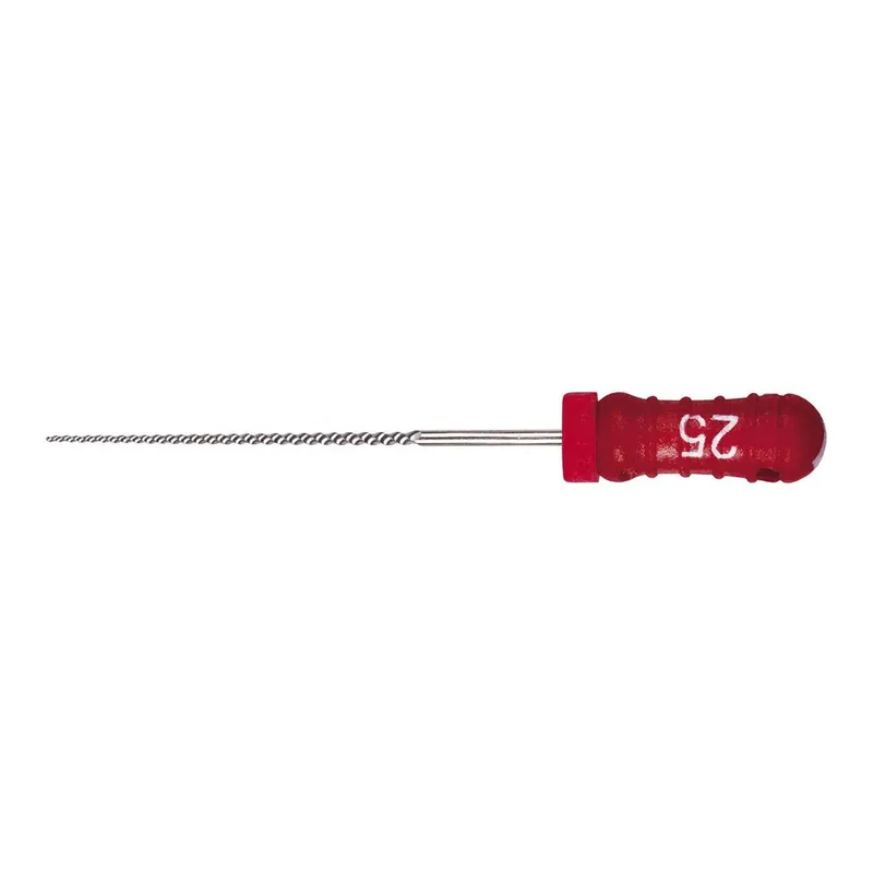 [A00165496] - K-FILES 25mm CON .02 ISO 25 ROSSO - 6pz ZARC4ENDO