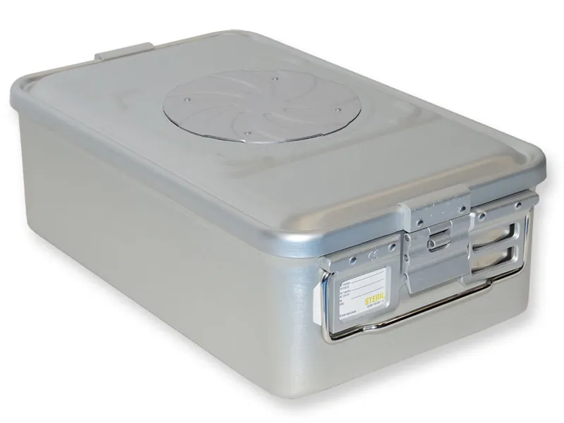[A00014048] - Container con valvola medio h150 mm - grigio