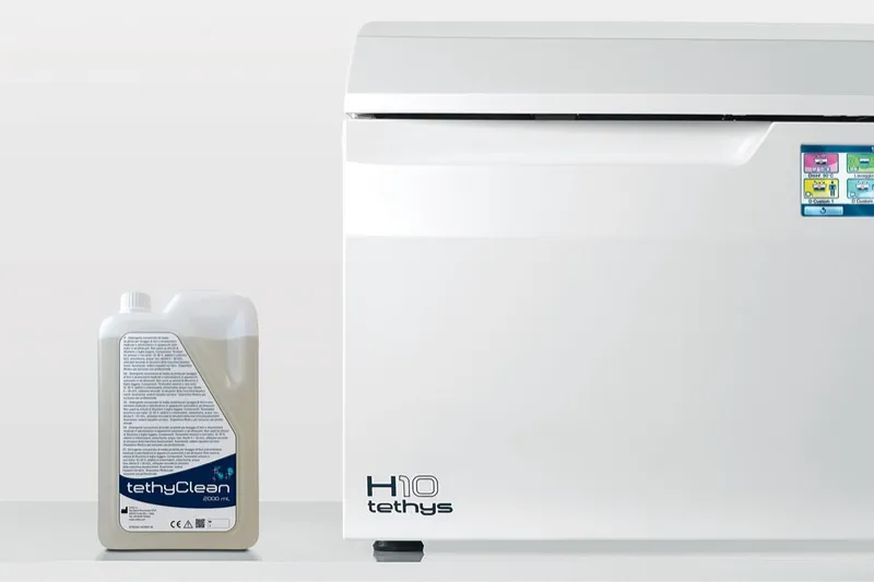 [A00105614] - TETHYCLEAN Liquido detergente [3000 ml] per termodisinfettore TETHYS H10 PLUS Mocom