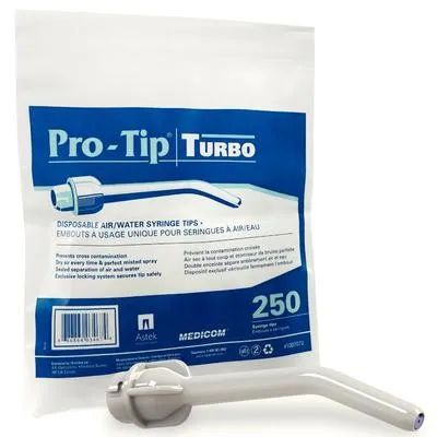 [A00001536] - PRO-TIP TURBO TIPS Ugelli monouso per siringhe aria/acqua Astek Stern Weber 