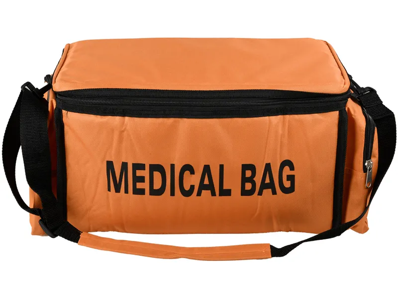 [A00013478] - MEDICAL BAG Borsa medica sportiva in cordura colore arancio [completa] Gima