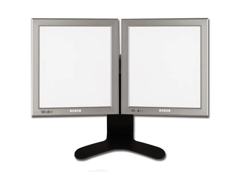[A00061000] - negativoscopio ultrapiatto da tavolo led - 42x72 cm doppio