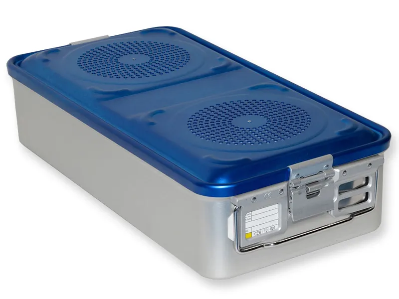[A00014032] - Container con filtro grande h135 mm - blu forato