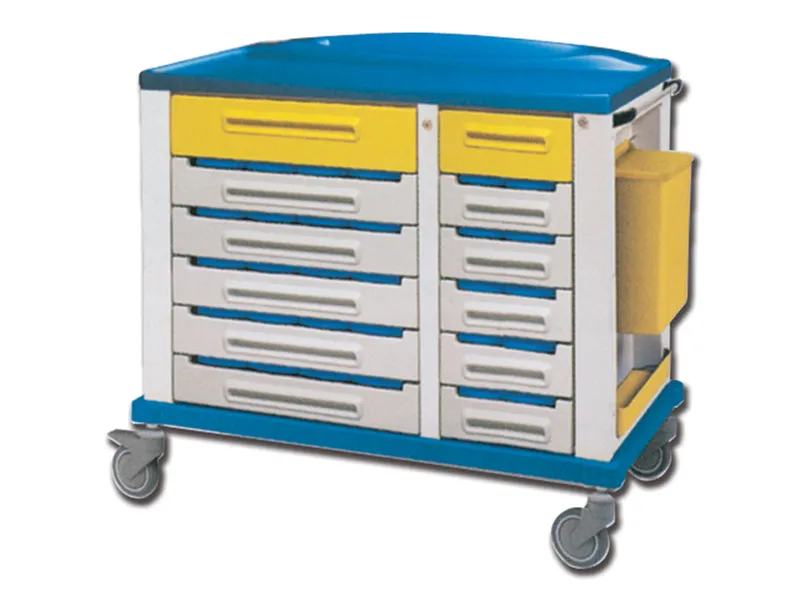 [A00011578] - Carrello farmacia large - 30 scomparti