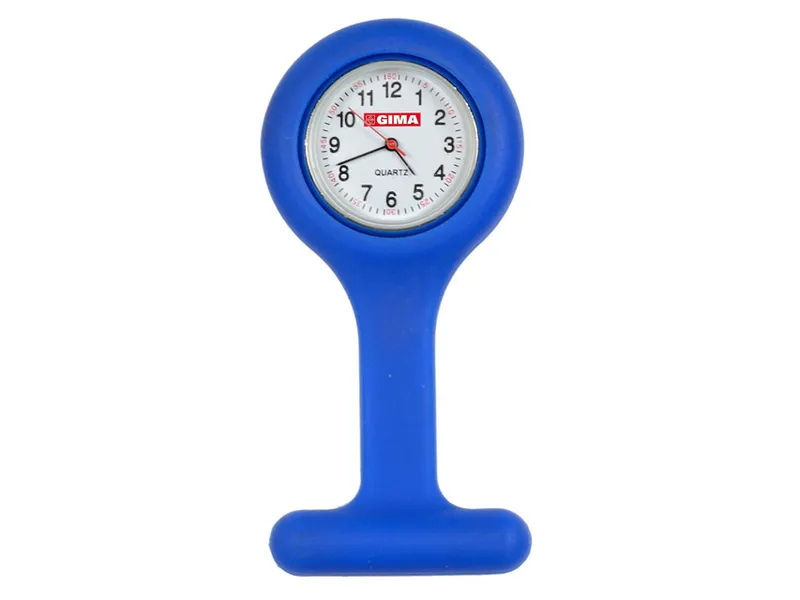[A00098616] - orologio per infermieri rotondo blu Gima