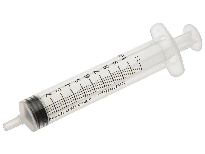 [A00168052] - siringhe senza ago terumo 10 ml  - luer slip eccentrico - mdss10ese - sterili Gima