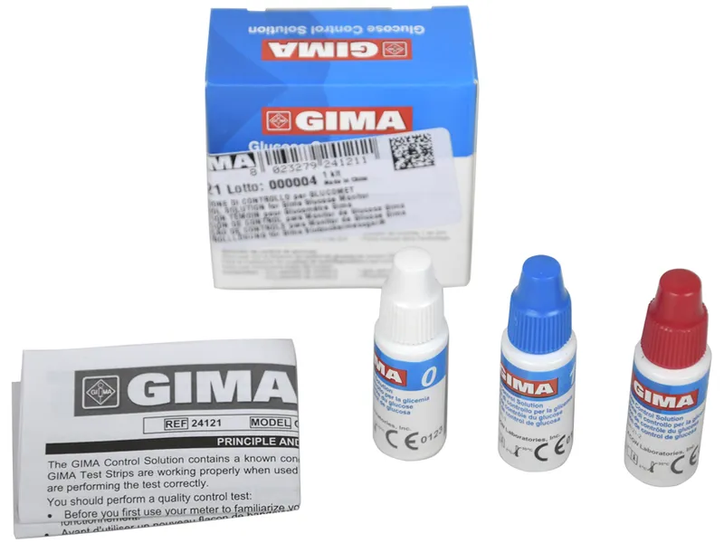[A00111223] - soluzione di controllo per glucometro gima Gima