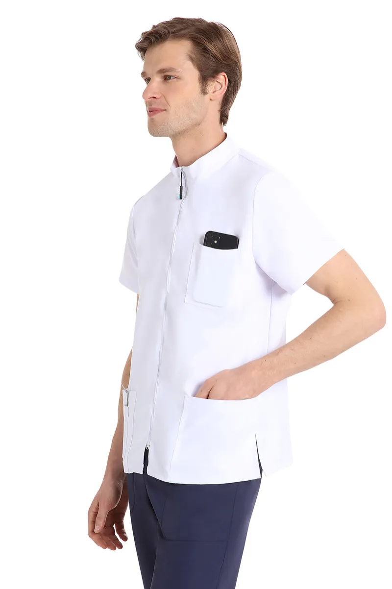 [A00164456 - 3XL] - NEXT Casacca unisex colore Bianco [3XL] Confezioni Cappello