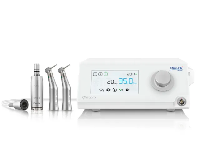 [A00105240] - CHIROPRO L SET [3° GEN} Console implantologia completa di contrangolo [20:1] con luce Bien-Air