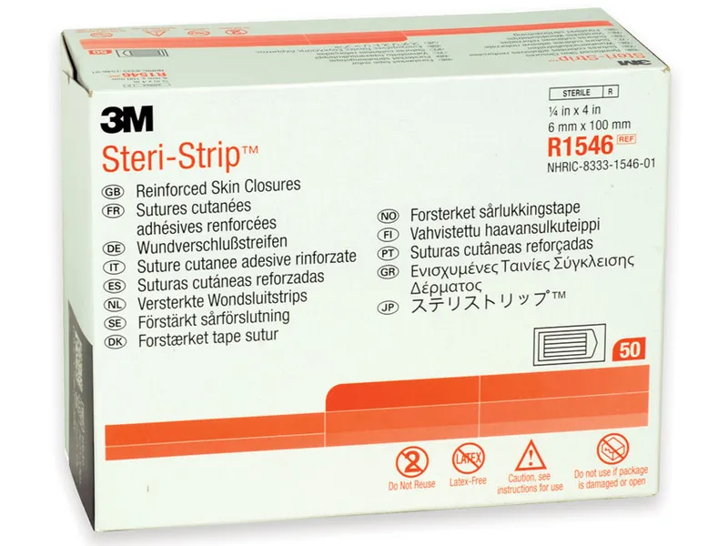 [A00009614] - Steri-strip 3m - 100 x 6 mm