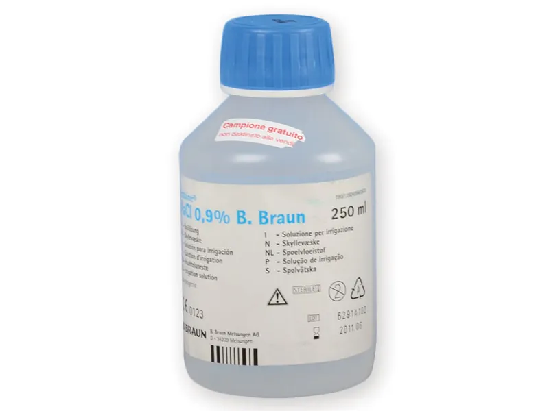 [A00099951] - ECOTAINER Soluzione salina sterile [250 ml] B-Braun
