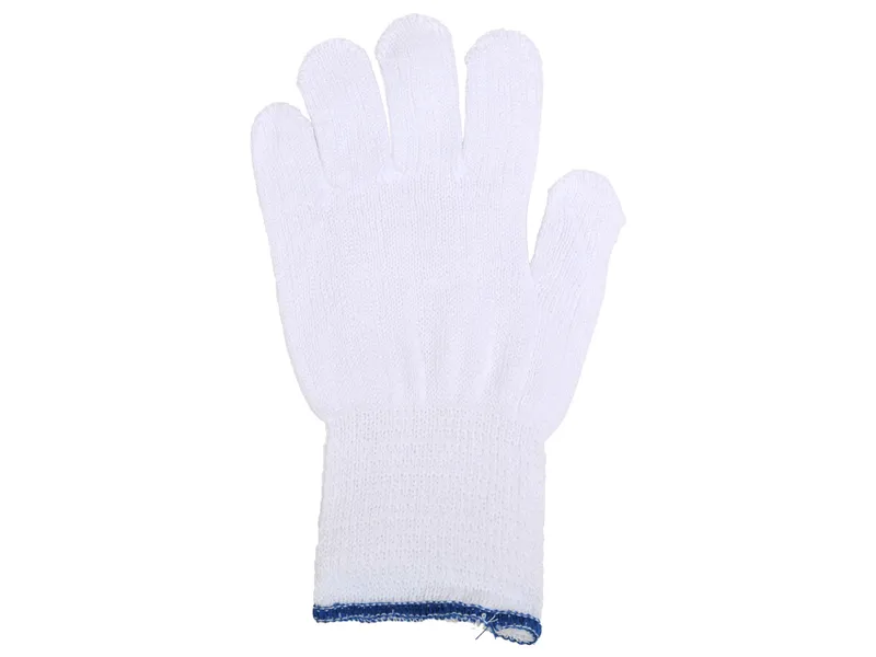 [A00010498] - Guanti in cotone - misura 7 - bianchi