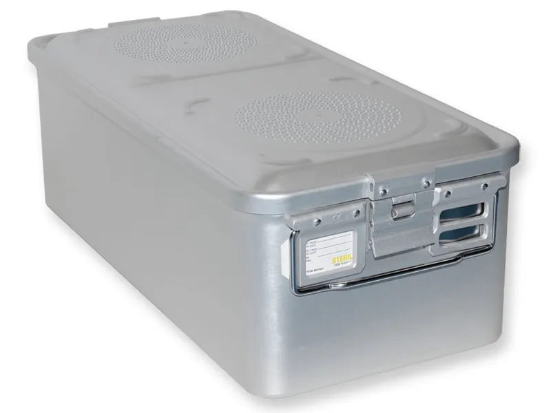 [A00014027] - Container con filtro grande h200 mm - grigio