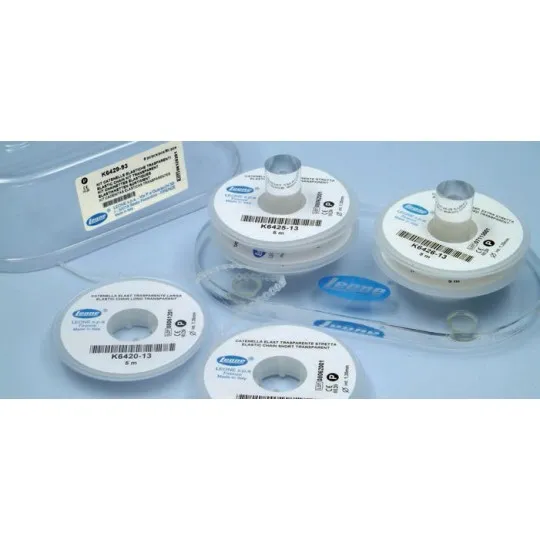 [A00024515] - Catenella elastica grigia stretta [5 m] Leone [0000000046]Leone