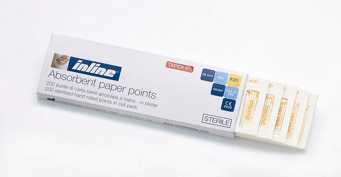 [A00113990] - Punte carta sterili std 6% - blister 200pz - 6% n. Consorzio ONDA
