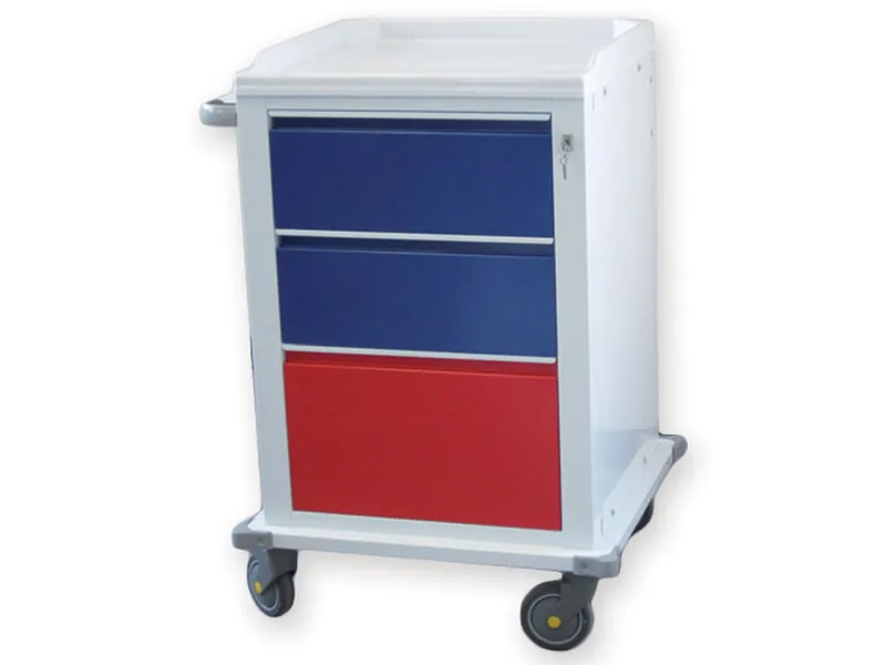 [A00061046] - carrello modulare verniciato - 2+1 cassetti