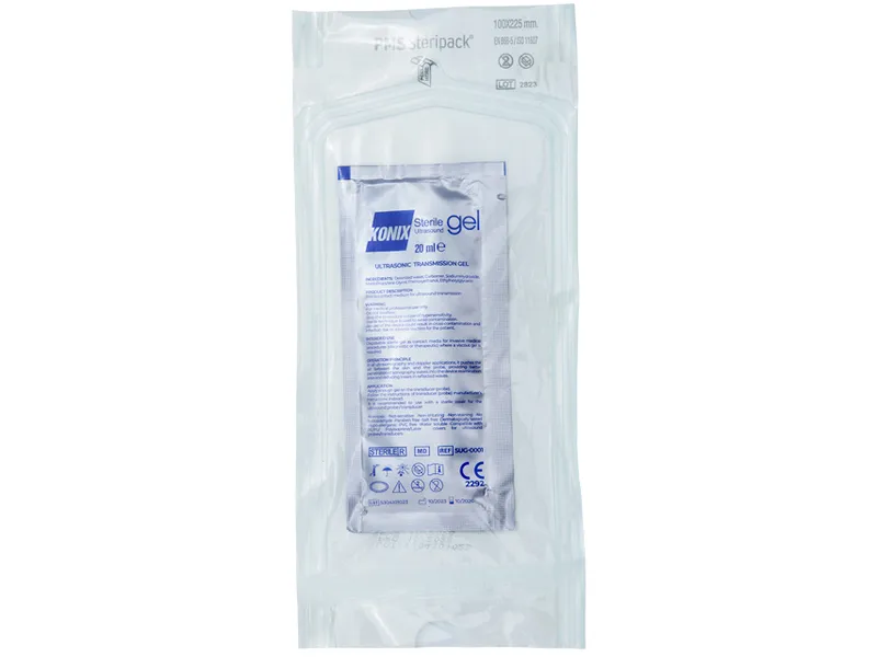 [A00010015] - Gel per ultrasuoni trasparente in bustina [20 ml] sterile Gima
