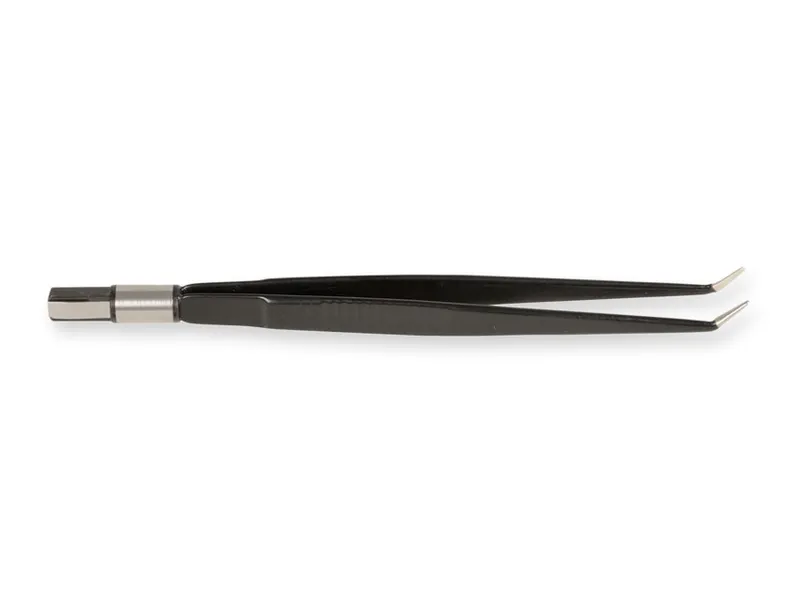[A00060393] - pinza "non stick" retta - 18 cm - punte angolate 1 mm