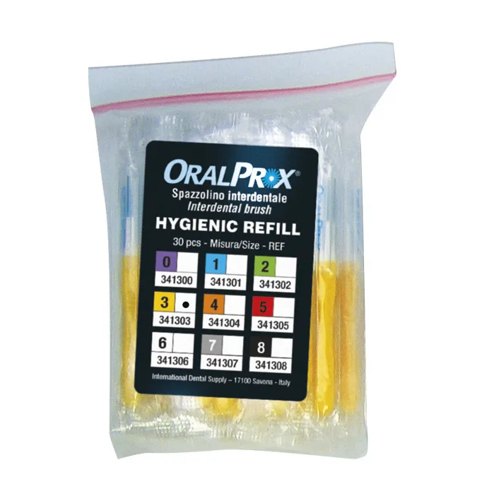 [A00146189] - scovolini oralprox refill - 30pz - misura 3ids