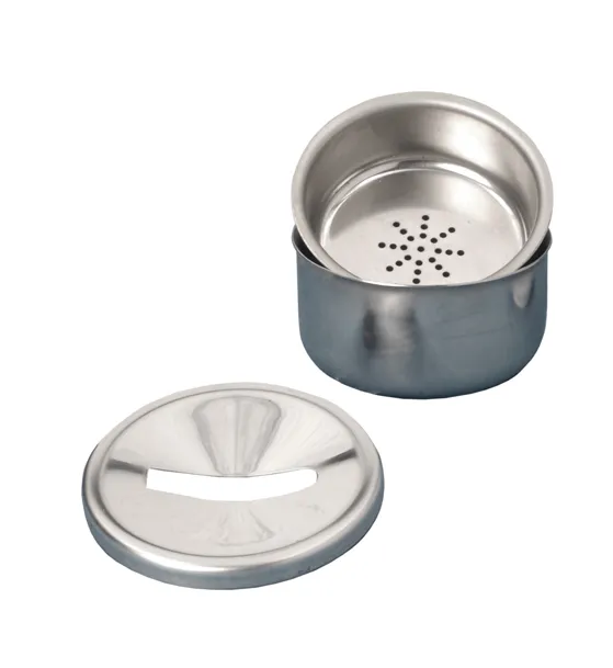 [A00145487] - contenitore disinfetta frese in acciaio larident