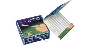 [A00127167] - PIC'N STIC Bastoncini in plastica con estremità adesiva per piccoli oggetti [backets, gioielli, inlay, onlay] Pulpdent