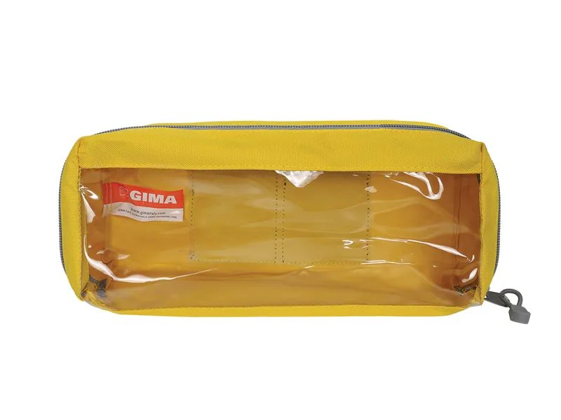 [A00011361] - Borsetta e3 - imbottita con manico - gialla