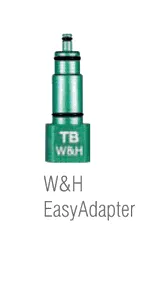 [A00001296] - EASYADAPTER Adattatore testina nebulizzatrice EASYOIL per turbine W&H Silver