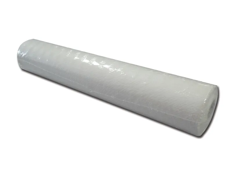[A00010402] - Lenzuolino per lettini a 1 velo [60,0x5000,0cm] in pura ovatta di cellulosa rivestita con polietilene [125 strappi da 40 cm] Gima