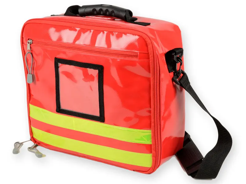 [A00099235] - borsa cubo pvc rossa Gima