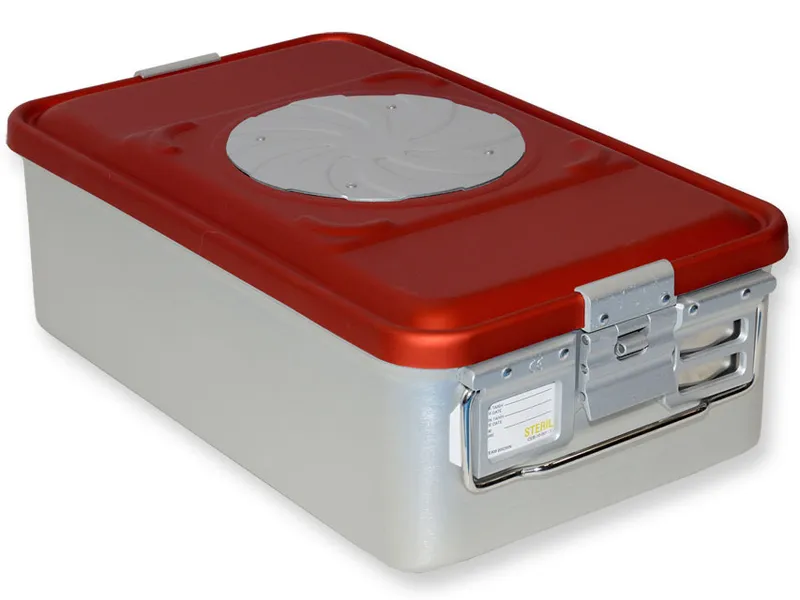 [A00014050] - Container con valvola medio h150 mm - rosso