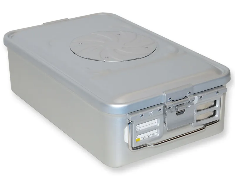 [A00014047] - Container con valvola medio h135 mm - grigio