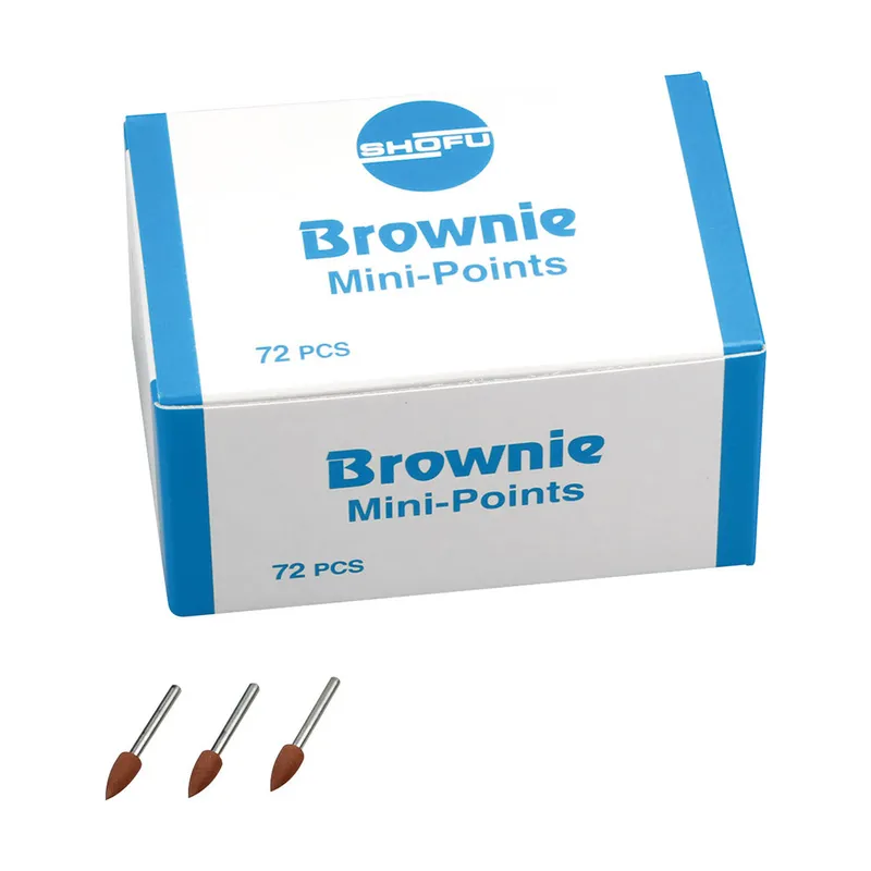 [A00141754] - gommini brownie mini punta iso 030 - 72pz - 314fgshofu