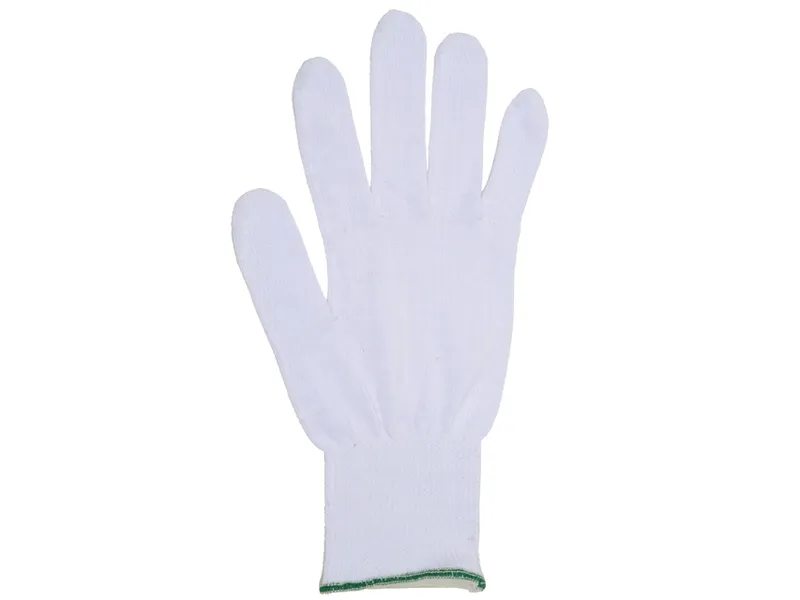 [A00010499] - Guanti in cotone - misura 7,5 - bianchi