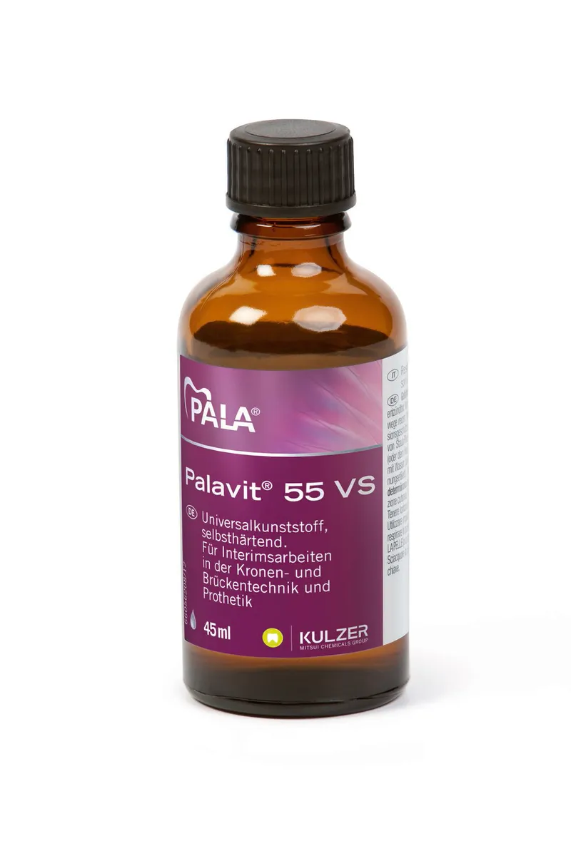 [A00122291] - PALAVIT 55 VS Liquido di ricambio [monomero] per resina per provvisori [45ml] Kulzer