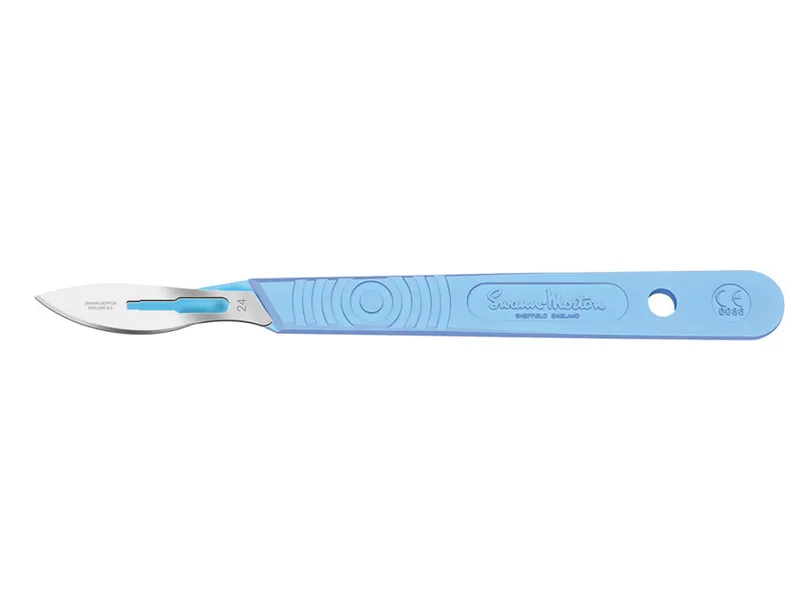 [A00098886] - bisturi swann-morton lama inox n.24 sterile Gima