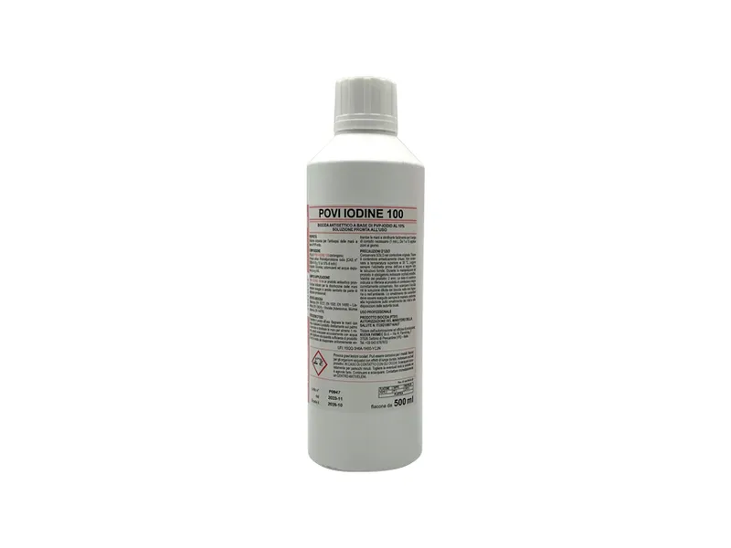 [A00167977] - px9 povi-iodine 100 antisettico - 500 ml - biocida - it Gima