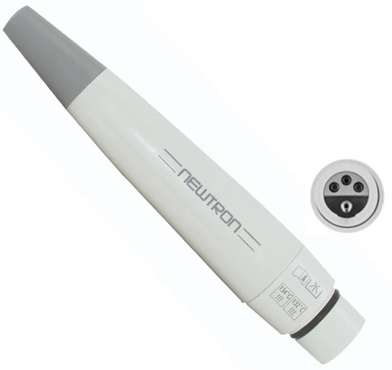 [A00059821] - HP SAT Manipolo ablatore autoclavabile senza luce metallico innesto compatibile [F12281 Newtron] Satelec [passo Americano (M3x0,6mm) compatibile Bonart/ Dentasply Tulsa/ DTE/ Enac/ Hu-Friedy/ Morita/ NSK/ Obtura Spartan/ Satelec] Xpediency