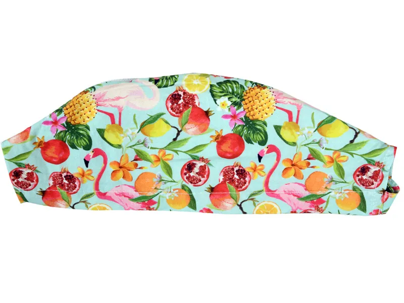 [A00110992] - cappellino fantasia - fenicotteri - m Gima