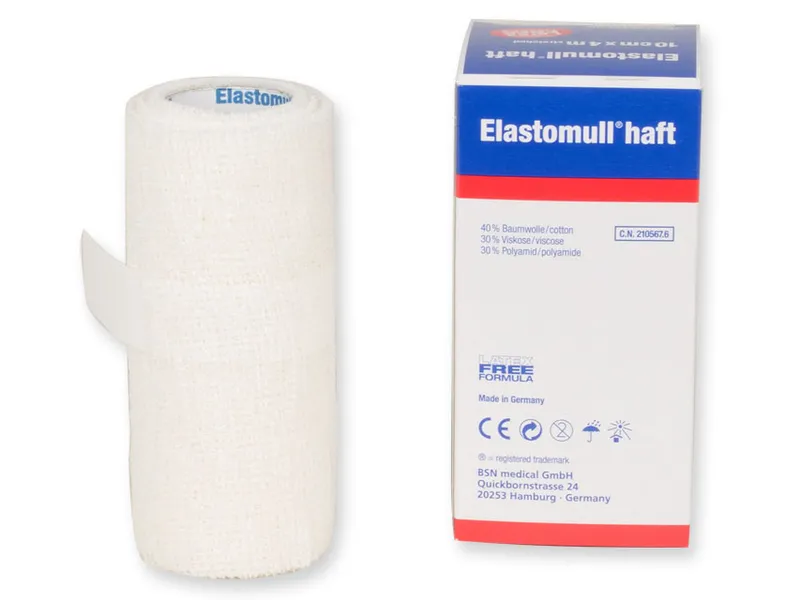 [A00100516] - benda coesiva elastomull haft 4 mx10 cm Gima