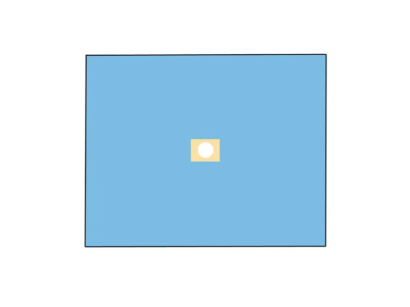[A00059851] - telo chirurgico 120x150 cm con foro diam. 10 cm