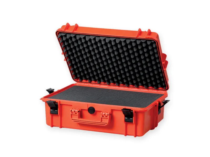 [A00060164] - gima case 430 con inserti spugna - arancione