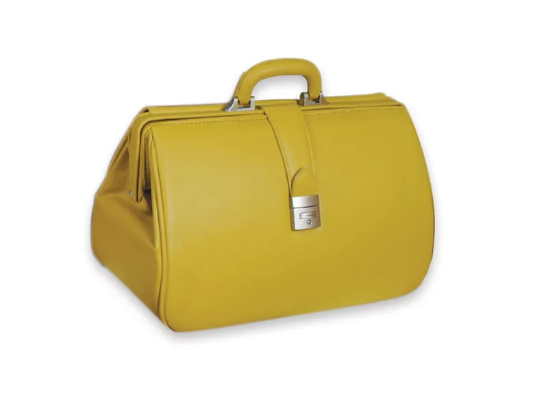 [A00011313] - Borsa "kansas" - ocra