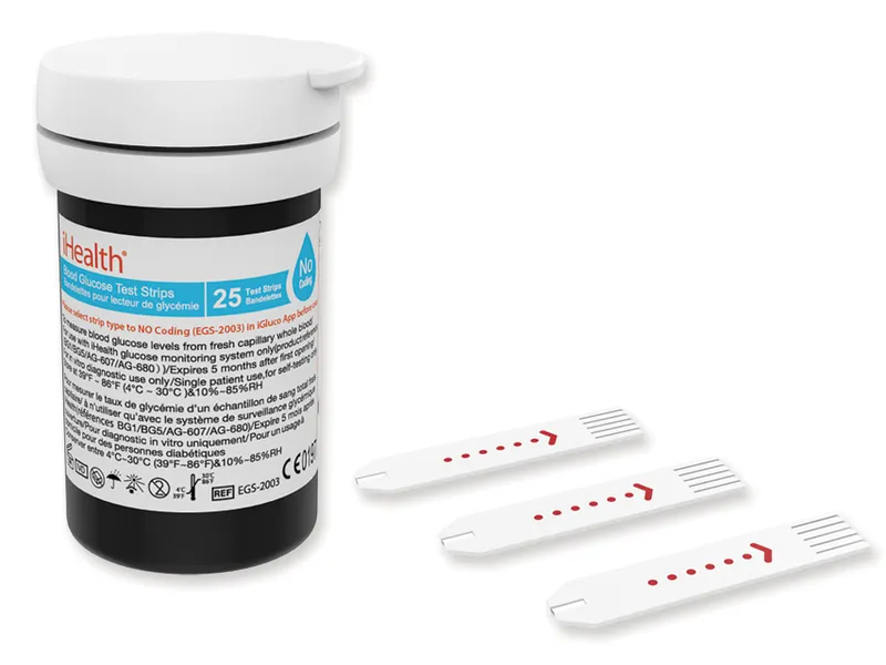 [A00051986] - Strisce glicemia per glucometro wireless iHEALTH BG5