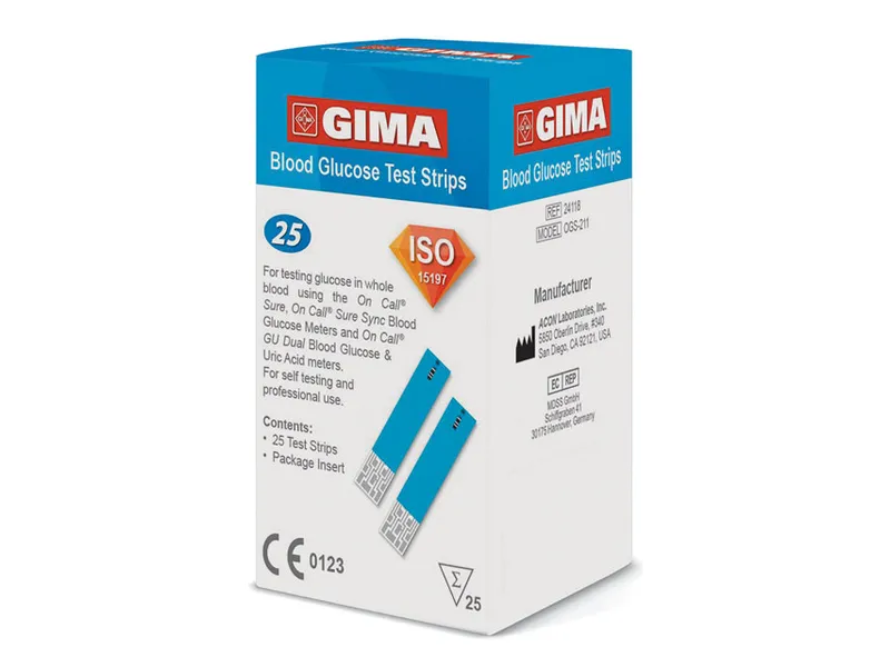[A00111220] - strisce glucosio per glucometro gima Gima