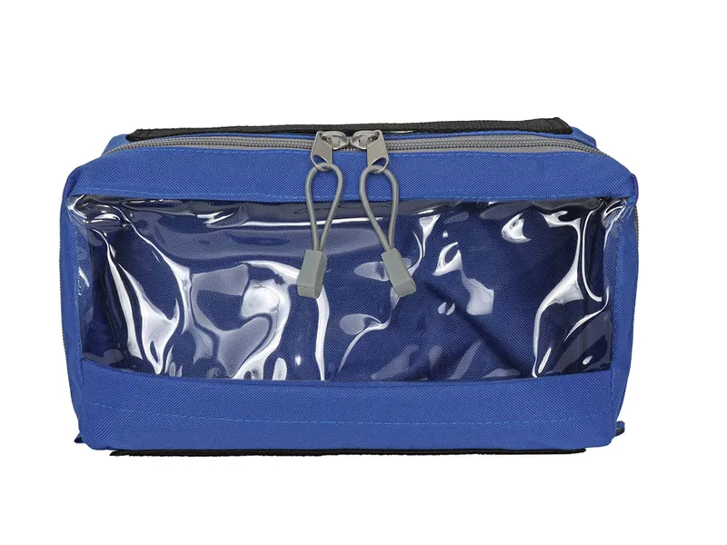 [A00011356] - Borsetta e2 - rettangolare con finestra - blu