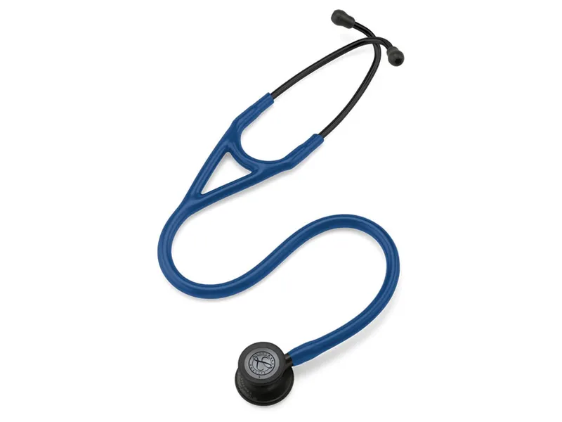 [A00099624] - littmann cardiology iv 6168 blu navy finiture fumo Gima
