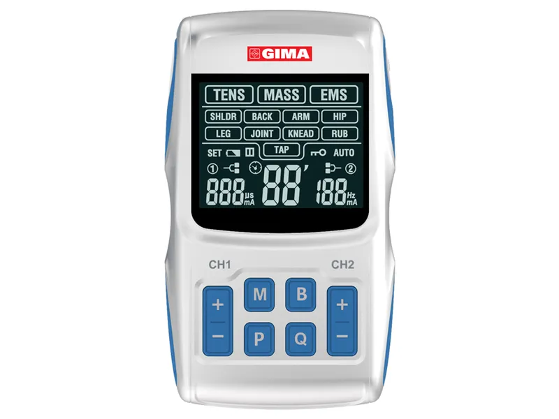 [A00167488] - gima-care tens - 2 canali - 36 programmi Gima